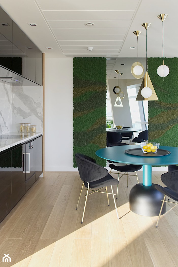 Apartament Złota 44 - Jadalnia, styl nowoczesny - zdjęcie od KANDO ARCHITECTS - Homebook