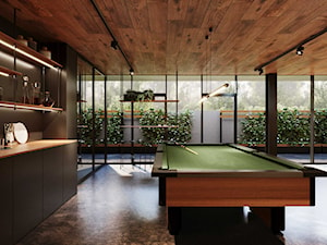 Dom Wielozadaniowy - Salon, styl minimalistyczny - zdjęcie od KANDO ARCHITECTS