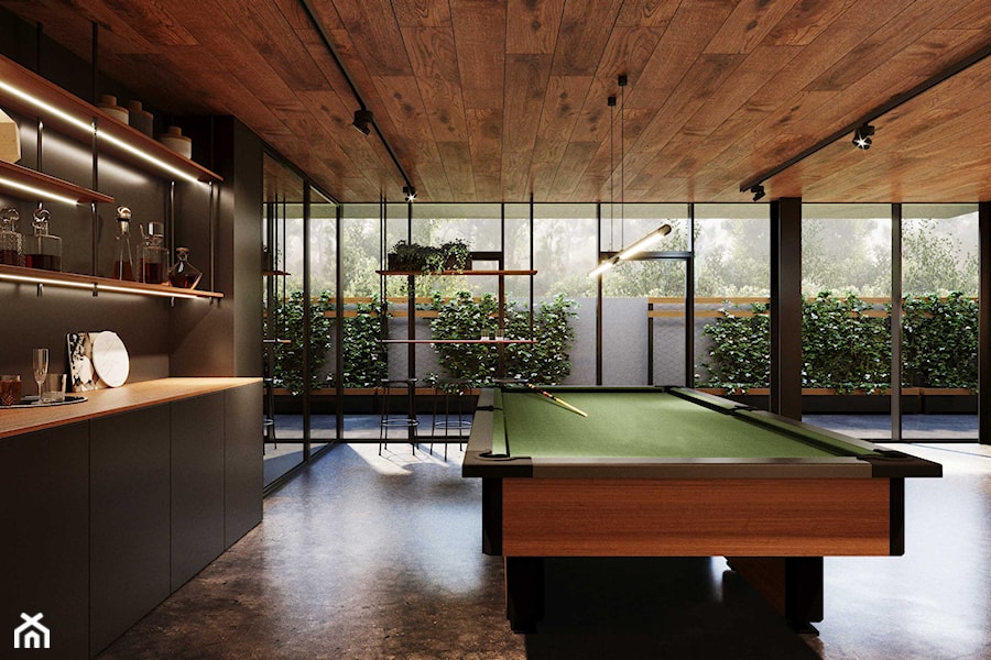 Dom Wielozadaniowy - Salon, styl minimalistyczny - zdjęcie od KANDO ARCHITECTS