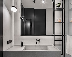 Apartament z myślą o przyszłości - Łazienka, styl minimalistyczny - zdjęcie od KANDO ARCHITECTS - Homebook
