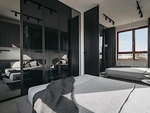 Apartament z myślą o przyszłości - Sypialnia, styl nowoczesny - zdjęcie od KANDO ARCHITECTS