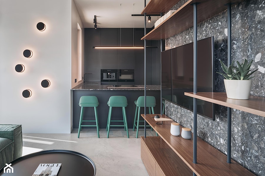 Apartament z myślą o przyszłości - Kuchnia, styl nowoczesny - zdjęcie od KANDO ARCHITECTS
