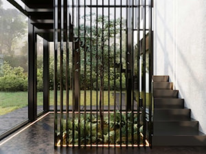 Dom Wielozadaniowy - Hol / przedpokój, styl minimalistyczny - zdjęcie od KANDO ARCHITECTS
