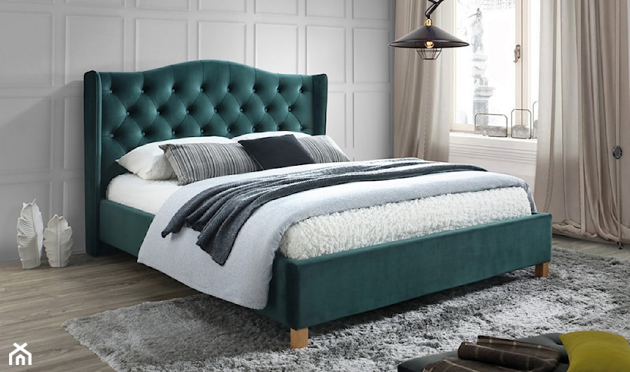 Łóżka tapicerowane - Sypialnia, styl nowoczesny - zdjęcie od Meble&Tkaniny