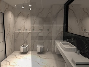 Toaleta w męskim apartamencie