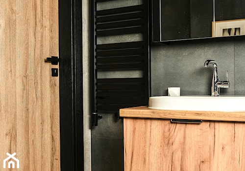 łazienka w industrialnym klimacie - Łazienka, styl industrialny - zdjęcie od Strzelecka Design