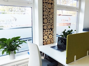 Metamorfoza Biura Rachunkowego - Średnie białe biuro, styl nowoczesny - zdjęcie od Strzelecka Design