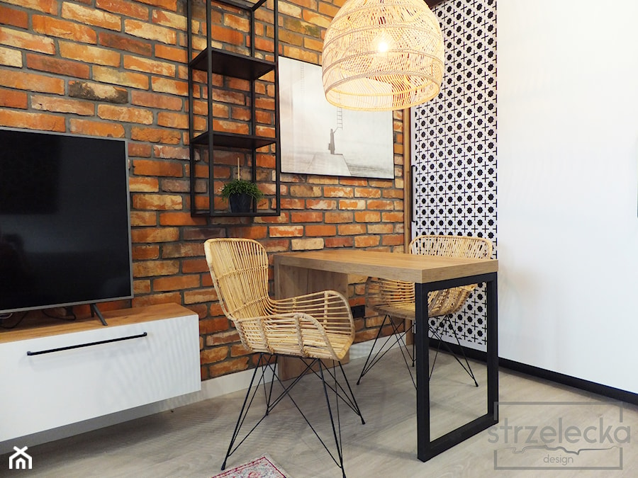 Realizacja mieszkania do wynajęcia w centrum Wrocławia - Salon, styl nowoczesny - zdjęcie od Strzelecka Design
