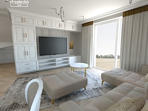 Mieszkanie w klasycznym stylu - Salon, styl tradycyjny - zdjęcie od Strzelecka Design