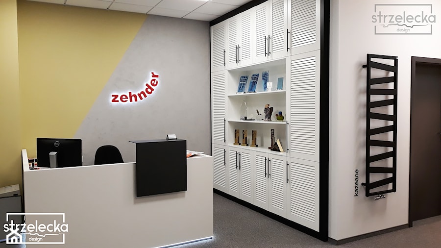 Projekt biura Firmy Zehnder Polska - Wnętrza publiczne, styl nowoczesny - zdjęcie od Strzelecka Design