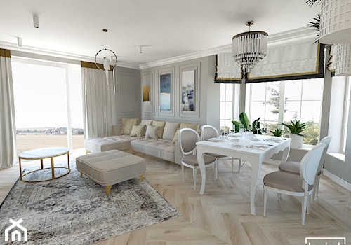 Mieszkanie w klasycznym stylu - Jadalnia, styl tradycyjny - zdjęcie od Strzelecka Design
