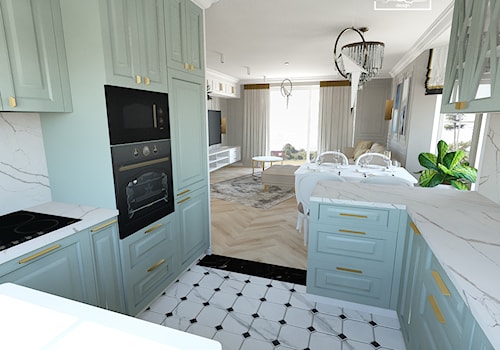 Mieszkanie w klasycznym stylu - Kuchnia, styl tradycyjny - zdjęcie od Strzelecka Design
