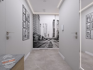 Mieszkanie 57 m2 - Hol / przedpokój, styl nowoczesny - zdjęcie od Retro Studio