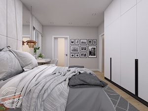 Sypialnia 16 m2 - Sypialnia, styl nowoczesny - zdjęcie od Retro Studio