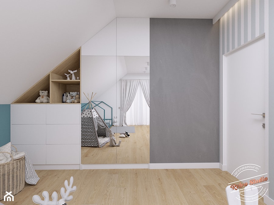 Pokoje dziecięce DS - Pokój dziecka, styl skandynawski - zdjęcie od Retro Studio