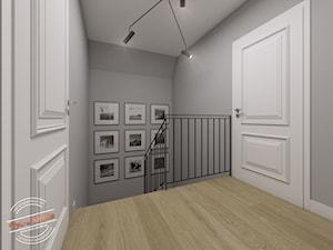 Projekt klatki schodowej w domu szeregowym - zdjęcie od Retro Studio
