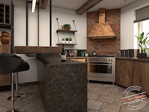 kuchnia - wersja II - zdjęcie od Retro Studio