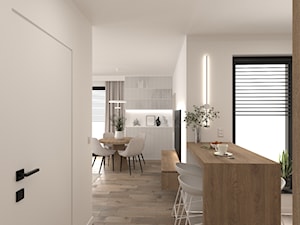 Mieszkanie nad Odrą - Salon, styl minimalistyczny - zdjęcie od DEMSKA. STUDIO PROJEKTOWE