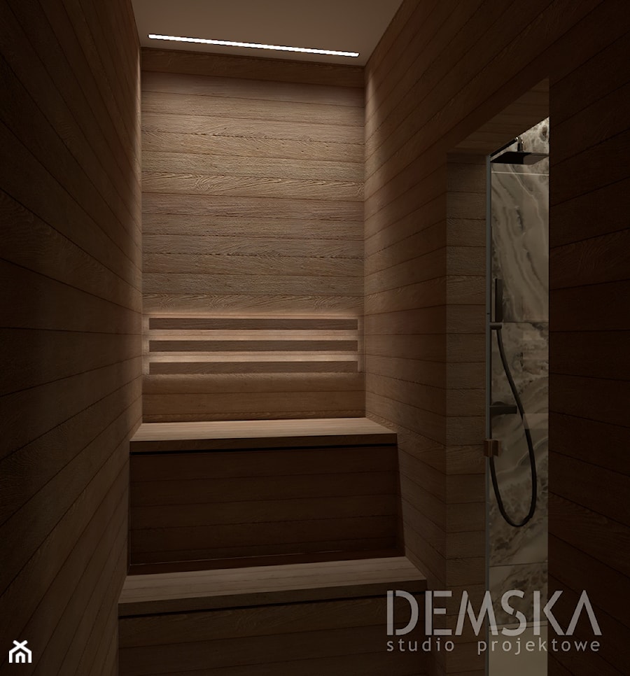 Sauna - zdjęcie od DEMSKA. STUDIO PROJEKTOWE