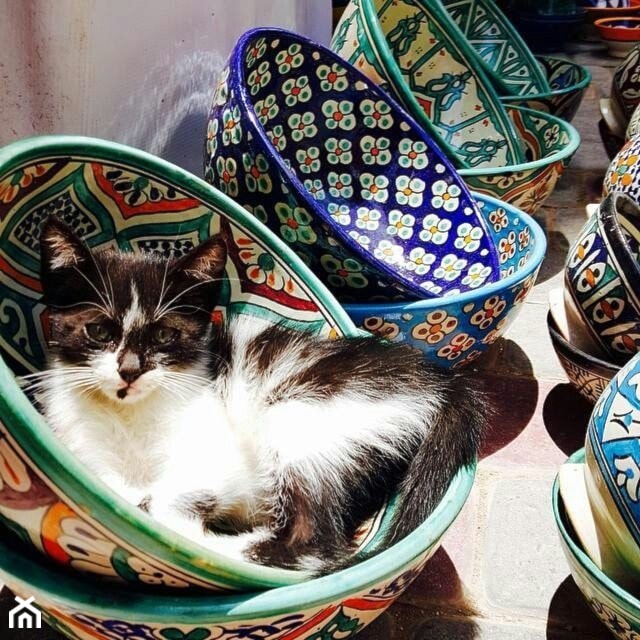 Meksykańskie umywalki w aranżacji :) - zdjęcie od Cerames - Homebook