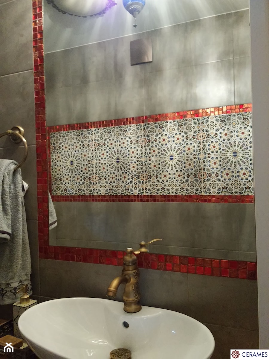 Marokański akcent w łazience - zdjęcie od Cerames