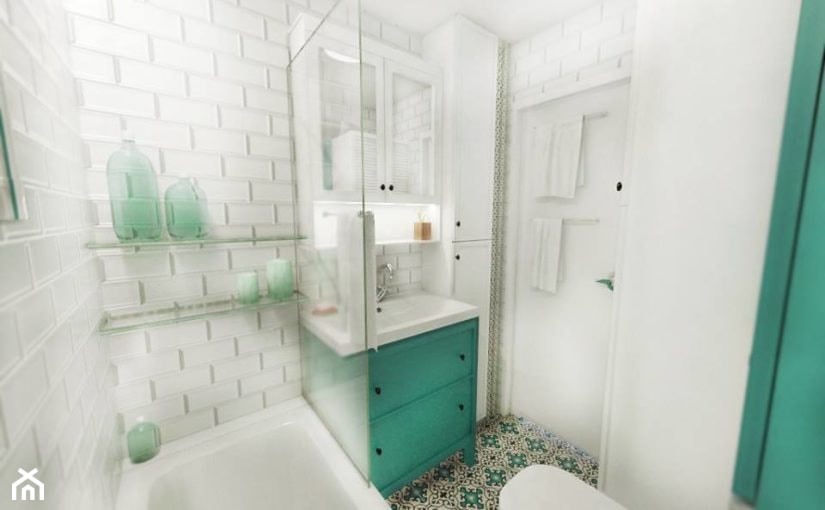Płytki cementowe Marino w łazience - zdjęcie od Cerames - Homebook