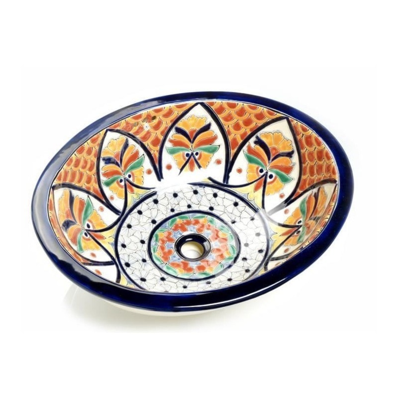 Dominga - ceramiczna umywalka zdobiona - zdjęcie od Cerames - Homebook