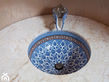 Aranżacje wnętrz - Łazienka: Pomysł na łazienkę. Umywalki marokańskie. - Cerames. Przeglądaj, dodawaj i zapisuj najlepsze zdjęcia, pomysły i inspiracje designerskie. W bazie mamy już prawie milion fotografii!