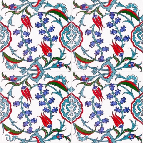 Pinar - wzorzyste płytki dekoracyjne z Turcji - zdjęcie od Cerames - Homebook