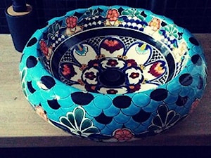 Umywalki Meksykańskie - Łazienka, styl tradycyjny - zdjęcie od Cerames