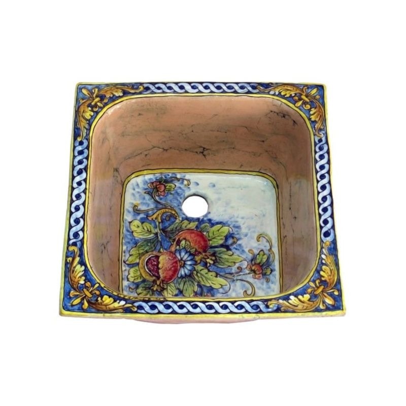 Kwadratowa umywalka włoska - zdjęcie od Cerames - Homebook