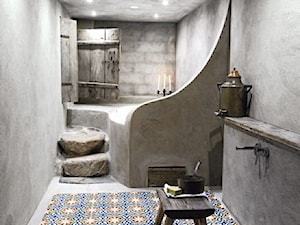 Płytki cementowe w łazience - zdjęcie od Cerames