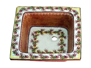 Ręcznie malowane, ceramiczne włoskie umywalki - zdjęcie od Cerames