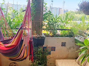 Płytki meksykańskie na balkonie - zdjęcie od Cerames