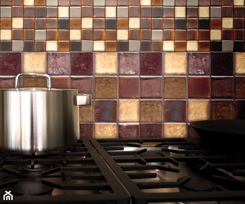 Mozaikowe płytki w kuchni - zdjęcie od Cerames - Homebook