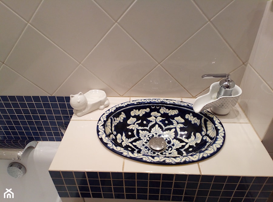 Umywalka meksykańska w łazience - zdjęcie od Cerames