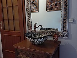 Prezentacja meksykańskiej umywalki oraz lustra w naszym biurze - zdjęcie od Cerames
