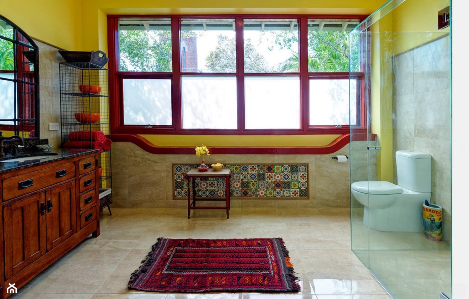 Płytki meksykańskie w łazience - zdjęcie od Cerames - Homebook