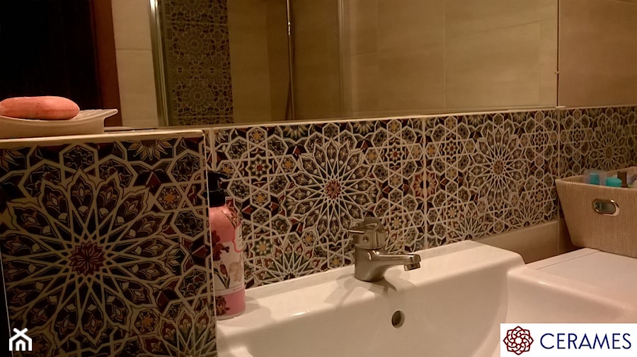 Łazienka z płytkami marokańskimi - zdjęcie od Cerames