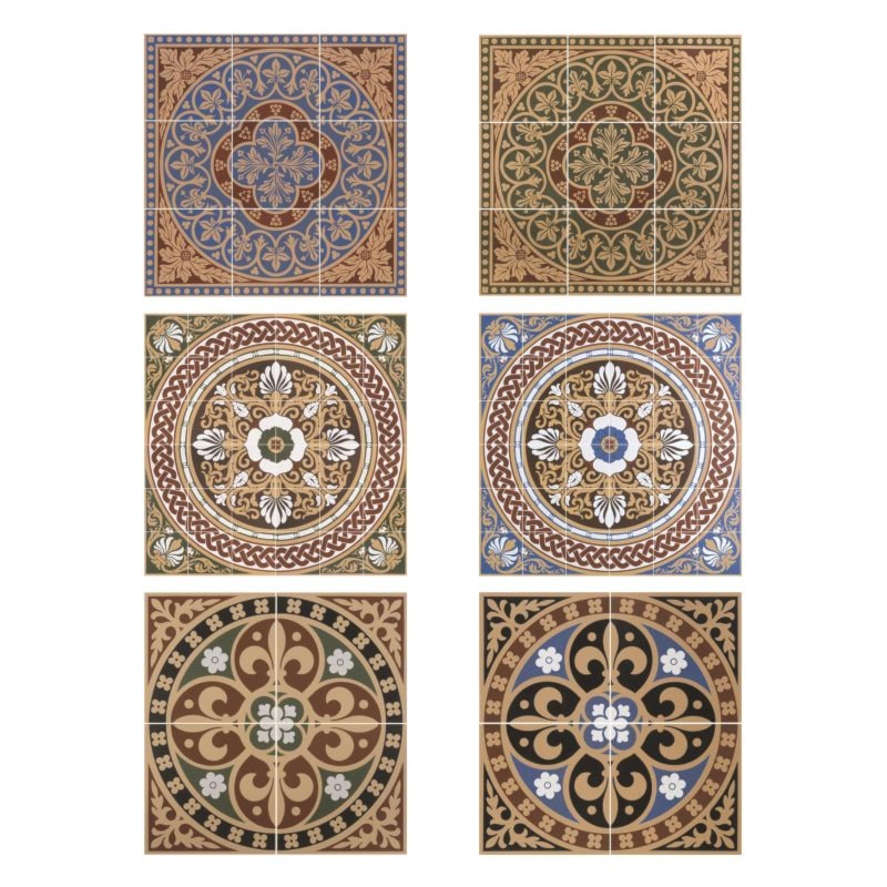 Oryginalne wiktoriańskie płytki podłogowe - zdjęcie od Cerames - Homebook