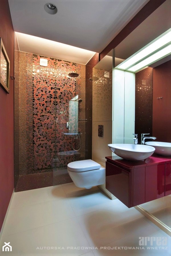 Płytki mozaikowe w łazience - zdjęcie od Cerames