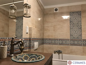 Oryginalne płytki marokańskie w łazience - zdjęcie od Cerames