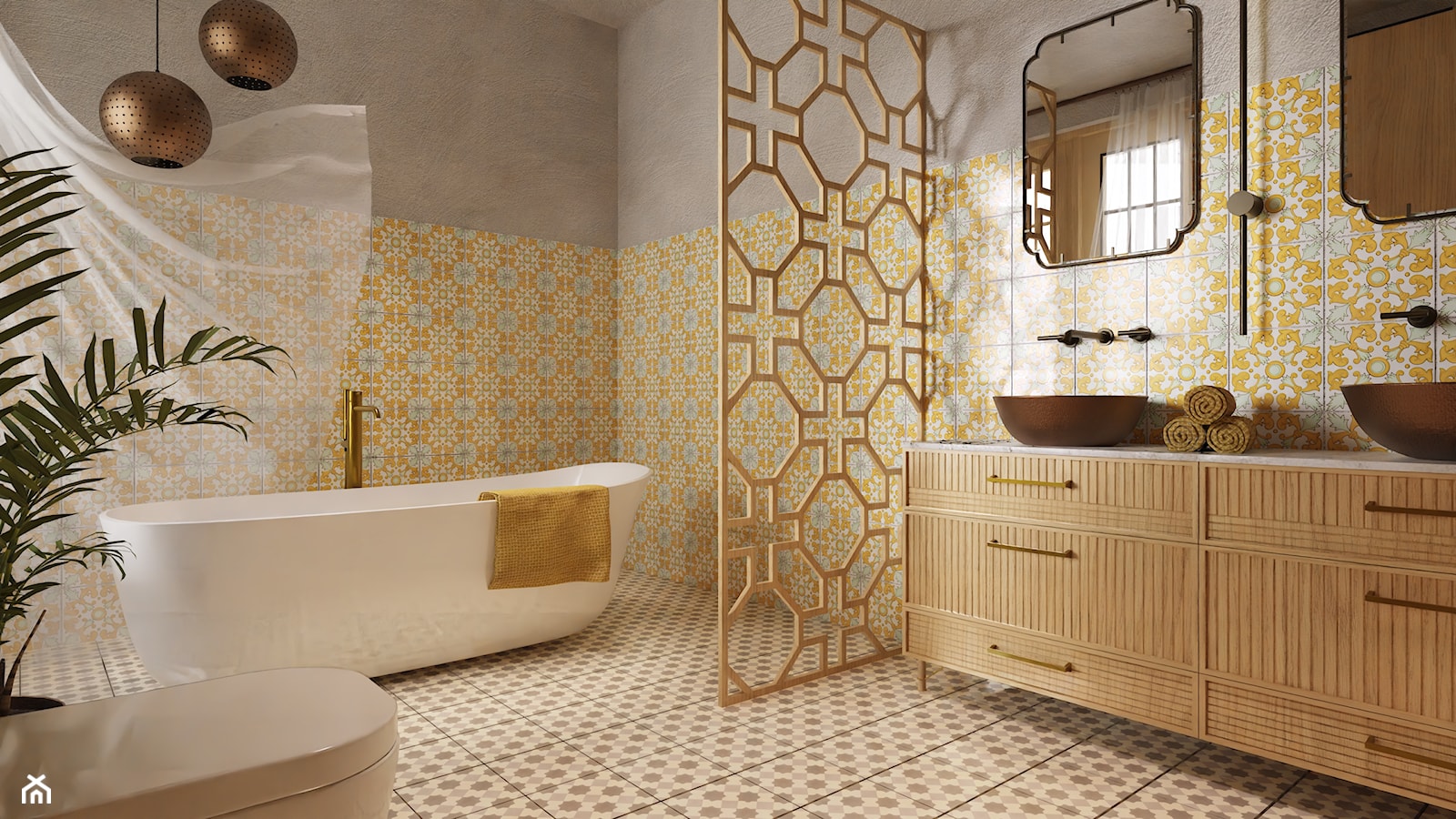 Łazienka jak z Marrakeszu - zdjęcie od Cerames - Homebook