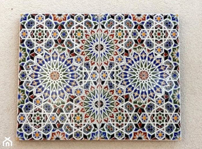 Wzór marokańskiej płytki ściennej - zdjęcie od Cerames