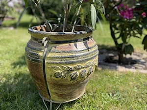 Viejdio- gliniana donica ogrodowa - zdjęcie od Cerames