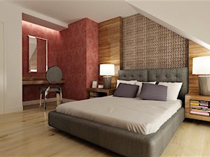 Płytki mozaikowe nad łóżkiem w salonie - zdjęcie od Cerames