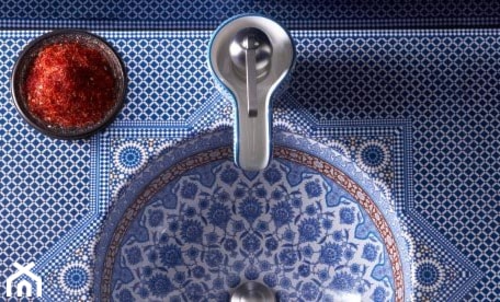Aranżacje wnętrz - Łazienka: Pomysł na łazienkę. Umywalki marokańskie. - Cerames. Przeglądaj, dodawaj i zapisuj najlepsze zdjęcia, pomysły i inspiracje designerskie. W bazie mamy już prawie milion fotografii!