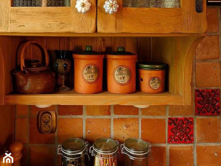 Terakota w kuchni - zdjęcie od Cerames