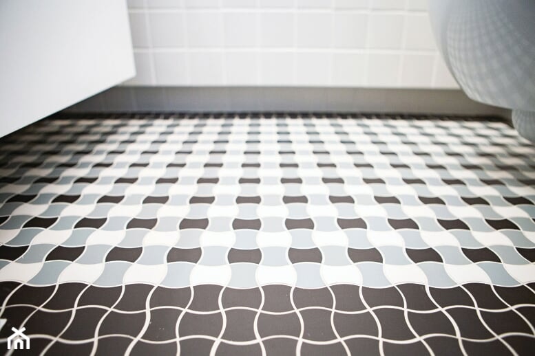 Gorseciki - pomysł na podłogę w łazience - zdjęcie od Cerames - Homebook