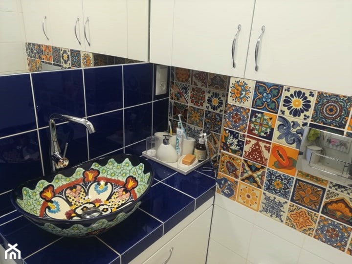 Patchworki w łazience - zdjęcie od Cerames - Homebook